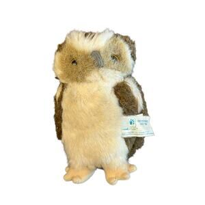 Vintage 1998 Smithsonian’s Backyard: Great Horned Owl Plush by Soundprints